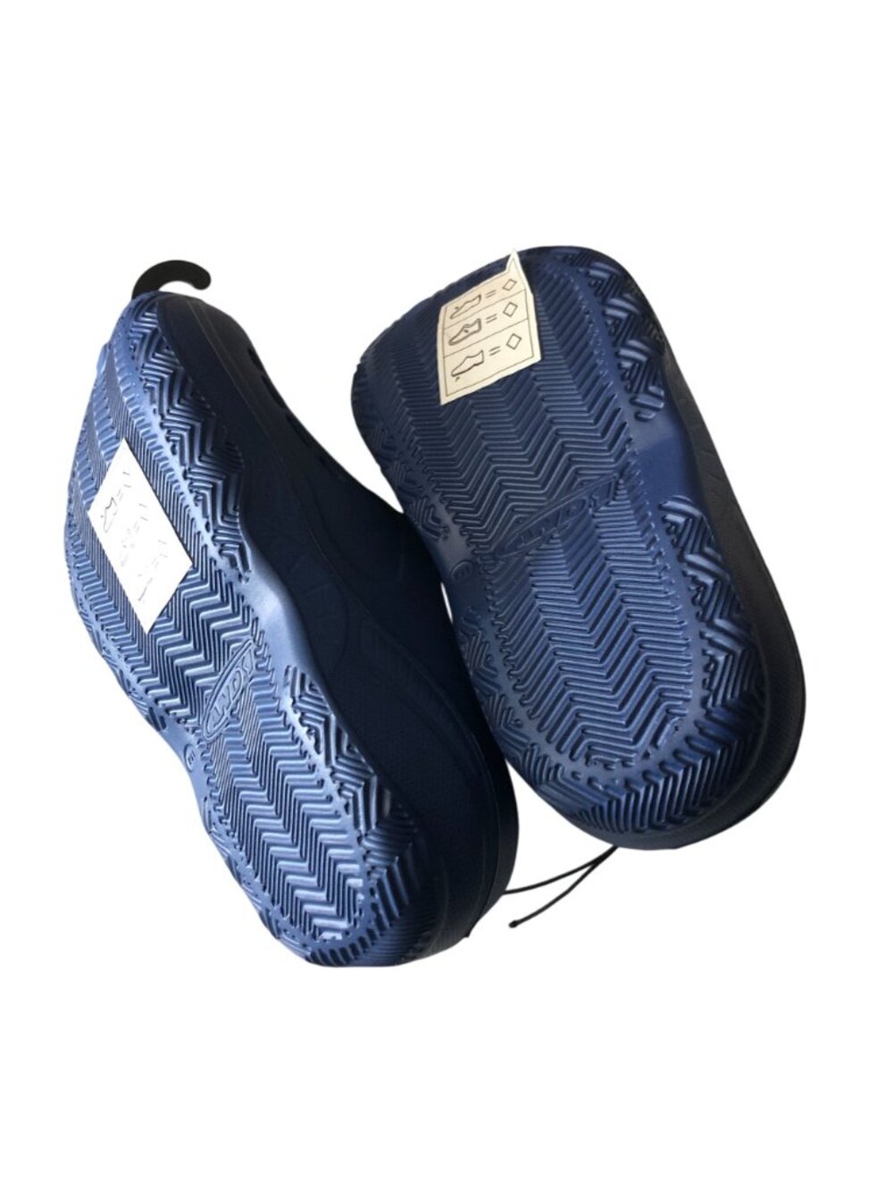 And1 Kids Bodega Clogs Rubber Navy Blue 12 - Picture 4 of 5